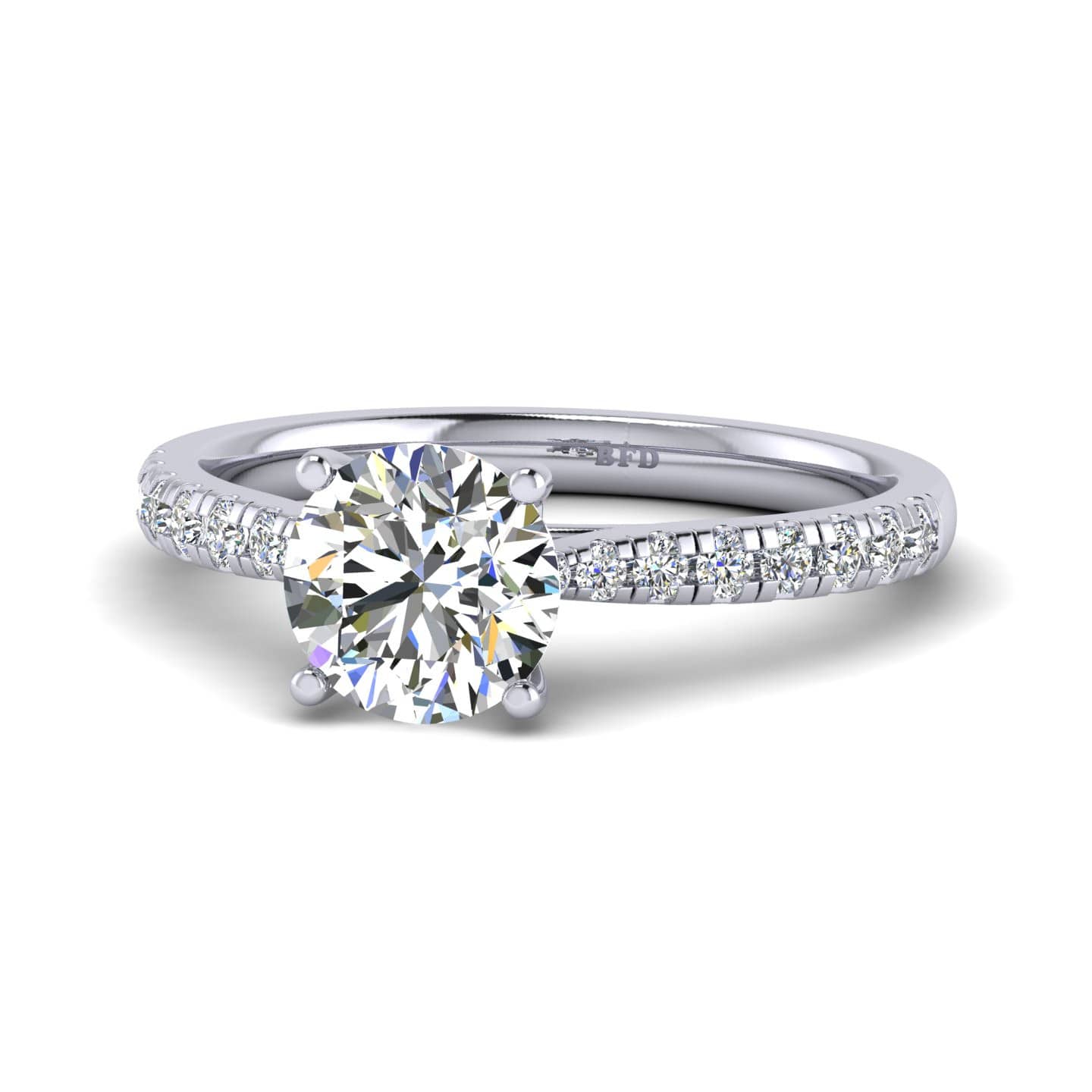 Round Diamond Classic Engagement Ring